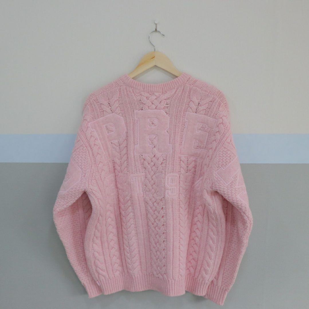 トップス Supreme 23AW Applique Cable Knit Sweater