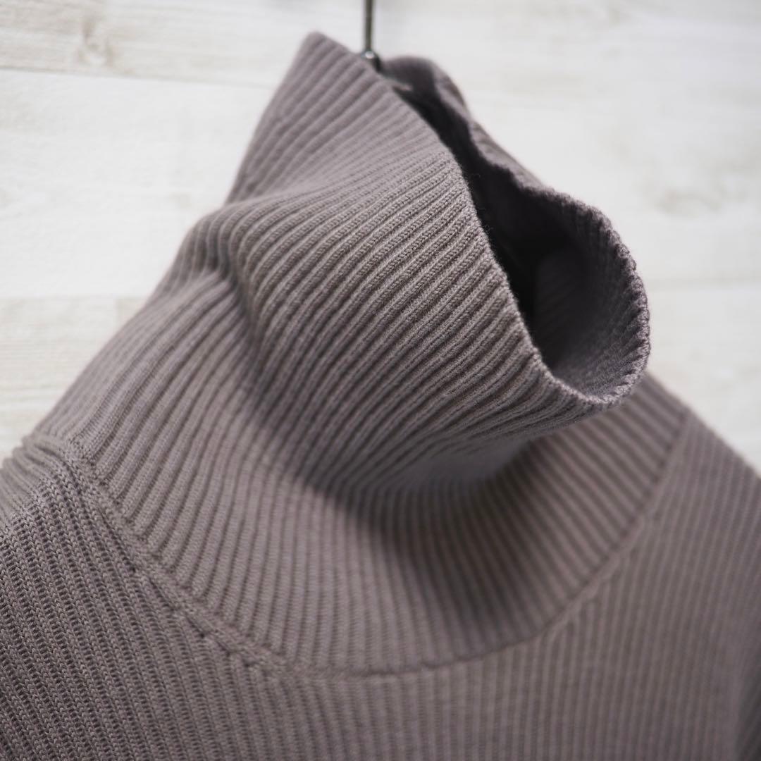 トップス STONE  20AW Roll-Neck Rib Knit-XXL