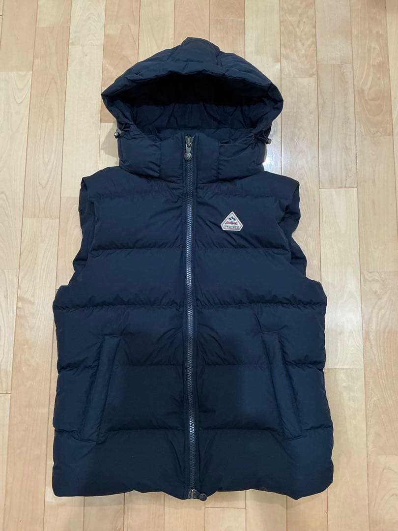 PYRENEX ピレネックレス　ダウンベスト ネイビー　紺色