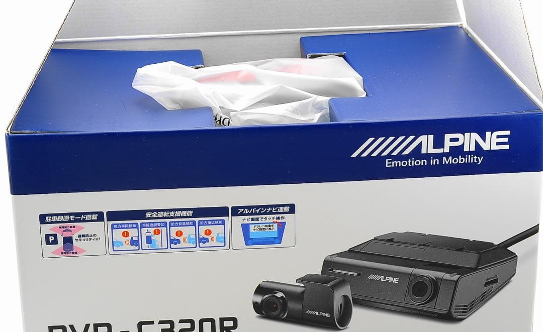 Alpine /DVR-C320R/WiFi&GPS 搭載[新品●未使用]