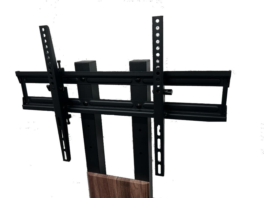 壁寄せテレビスタンド 朝日木材加工 WS-B840-DB 40〜77V対応