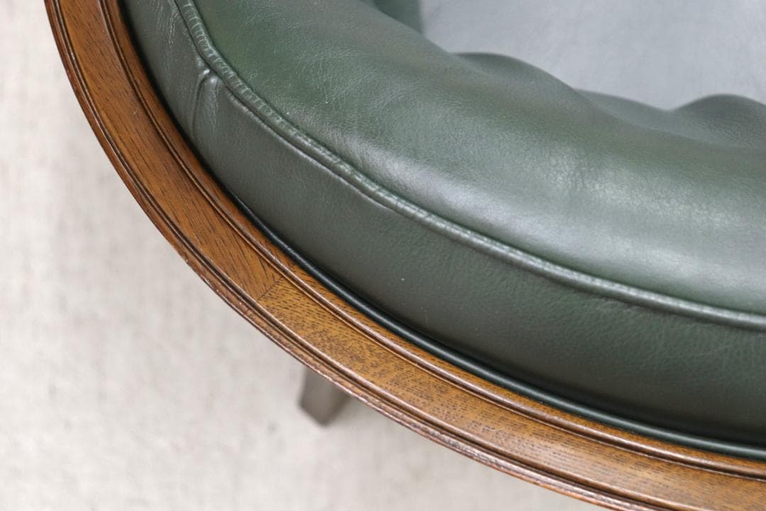 カリモク ドマーニ クイーンズライフ クラシカル 本革 レザー 1P ソファ