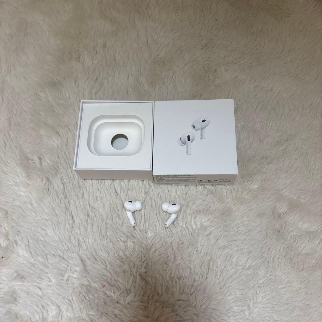 AirPods pro 第2世代本体のみ ホワイト 外箱付き