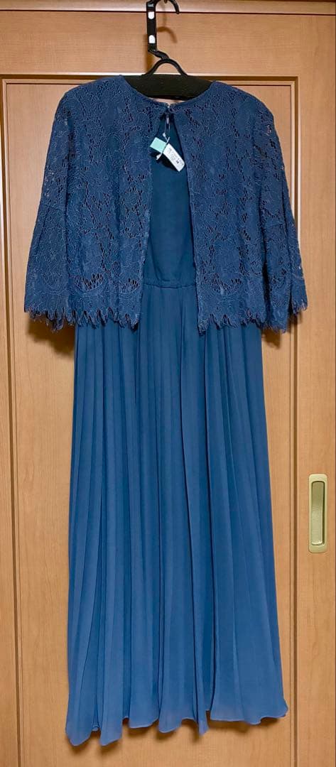 【GIRL】パーティードレス オケージョンドレス BLUE 2L