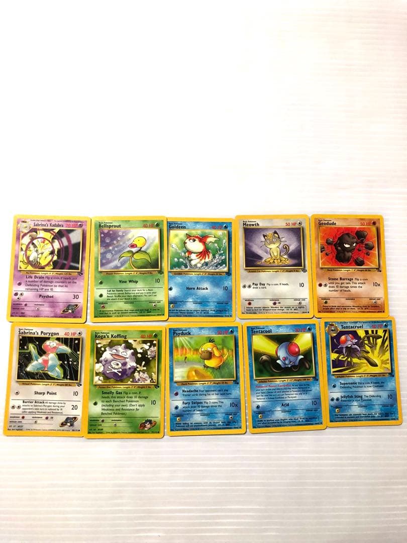 希少品　ポケモンカード　英語版　初期　旧裏　67枚　セット　おまとめ売り