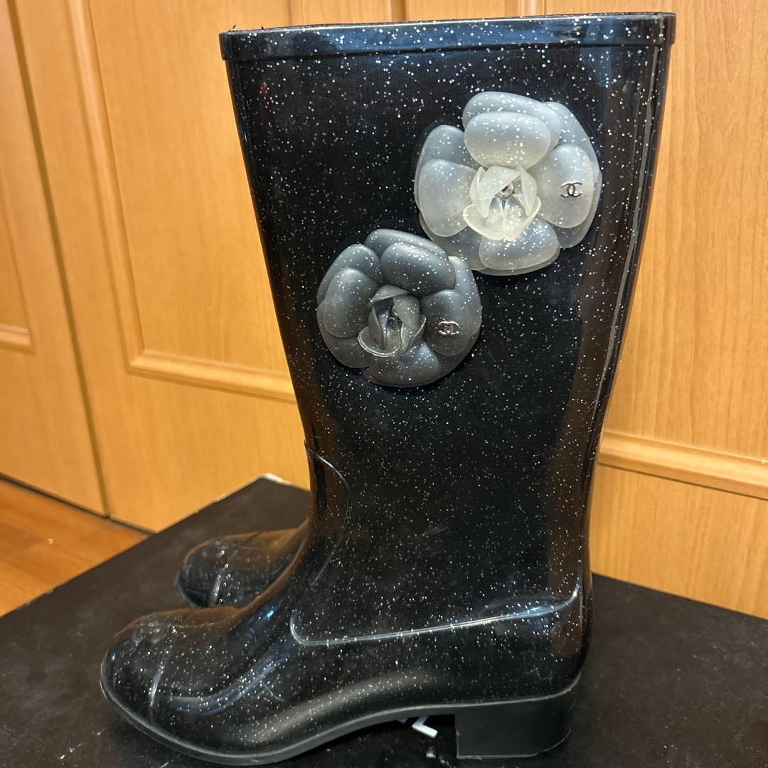シャネル レインブーツ サイズ39