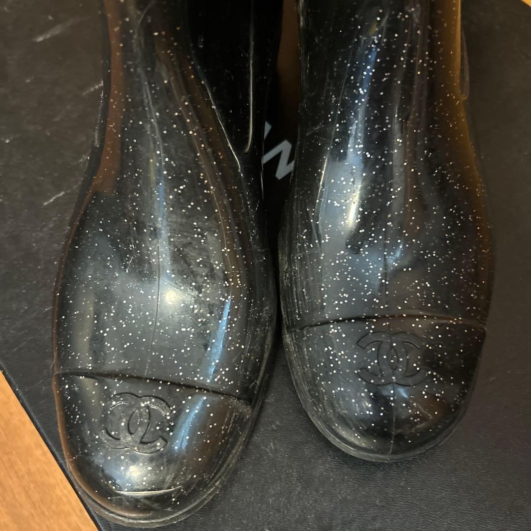 シャネル レインブーツ サイズ39
