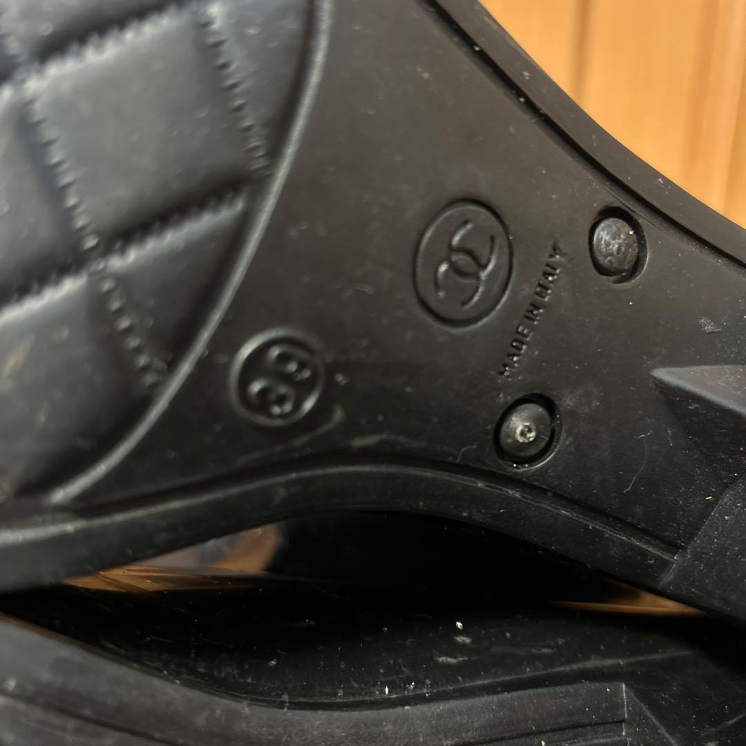 シャネル レインブーツ サイズ39