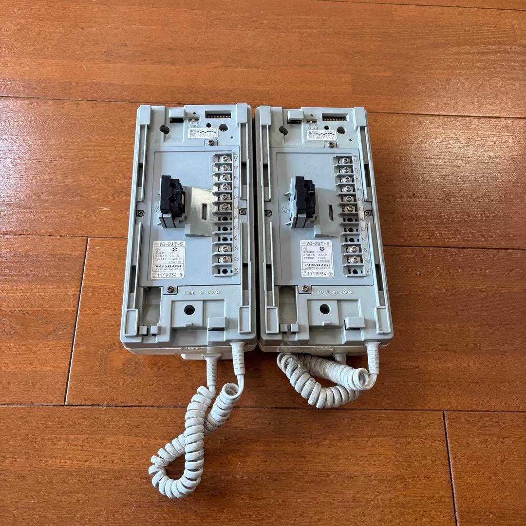ゴールディ⭐️4台　アイホン VG-2AT-5 マンション用インターホン