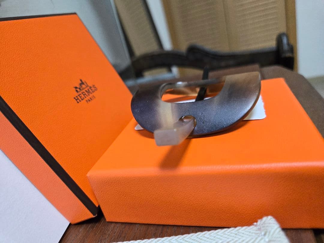 最安値⭐希少⭐唯一無二の芸術品、エルメスのバッファローホーン かんざし