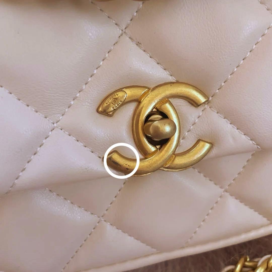 CHANEL ノベルティ　ホワイトキルティングバック　ショルダー　非売品
