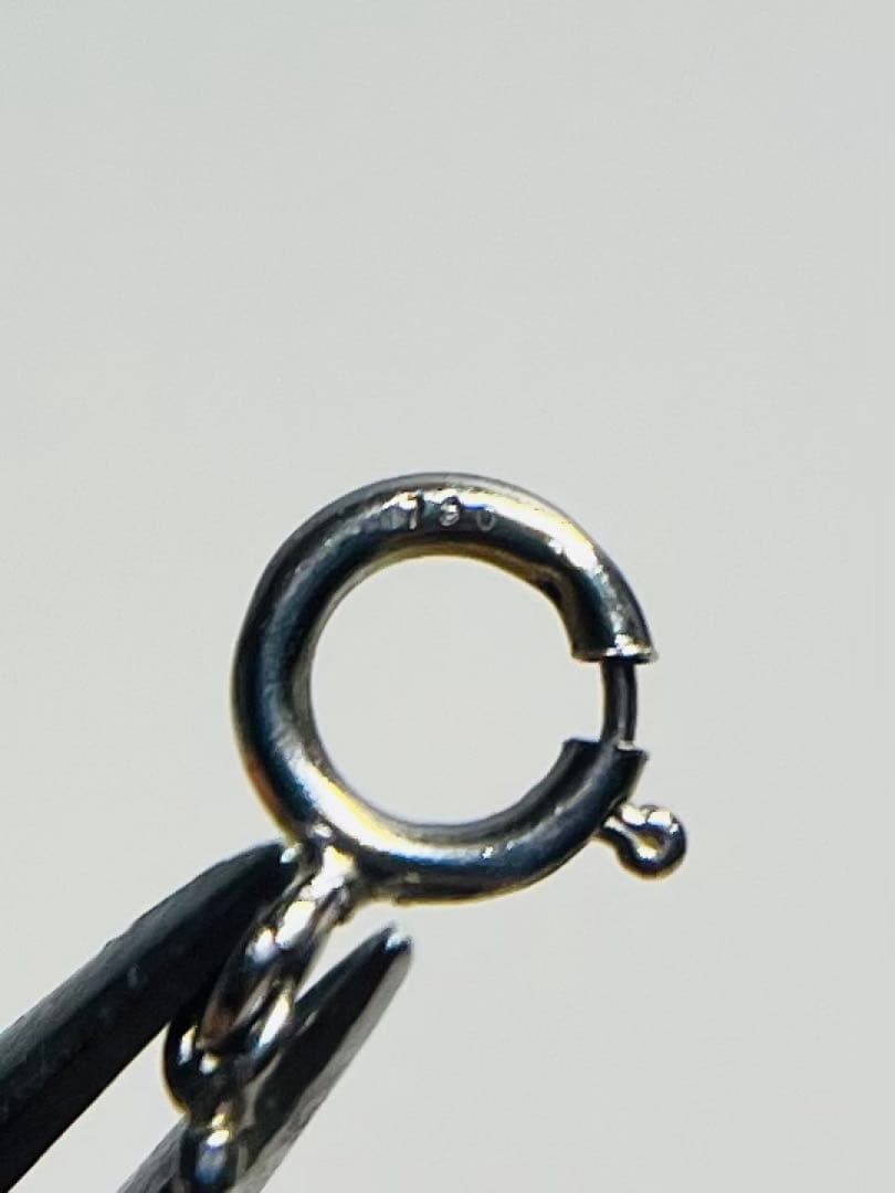 Pt750 ボールチェーン ネックレス 破損