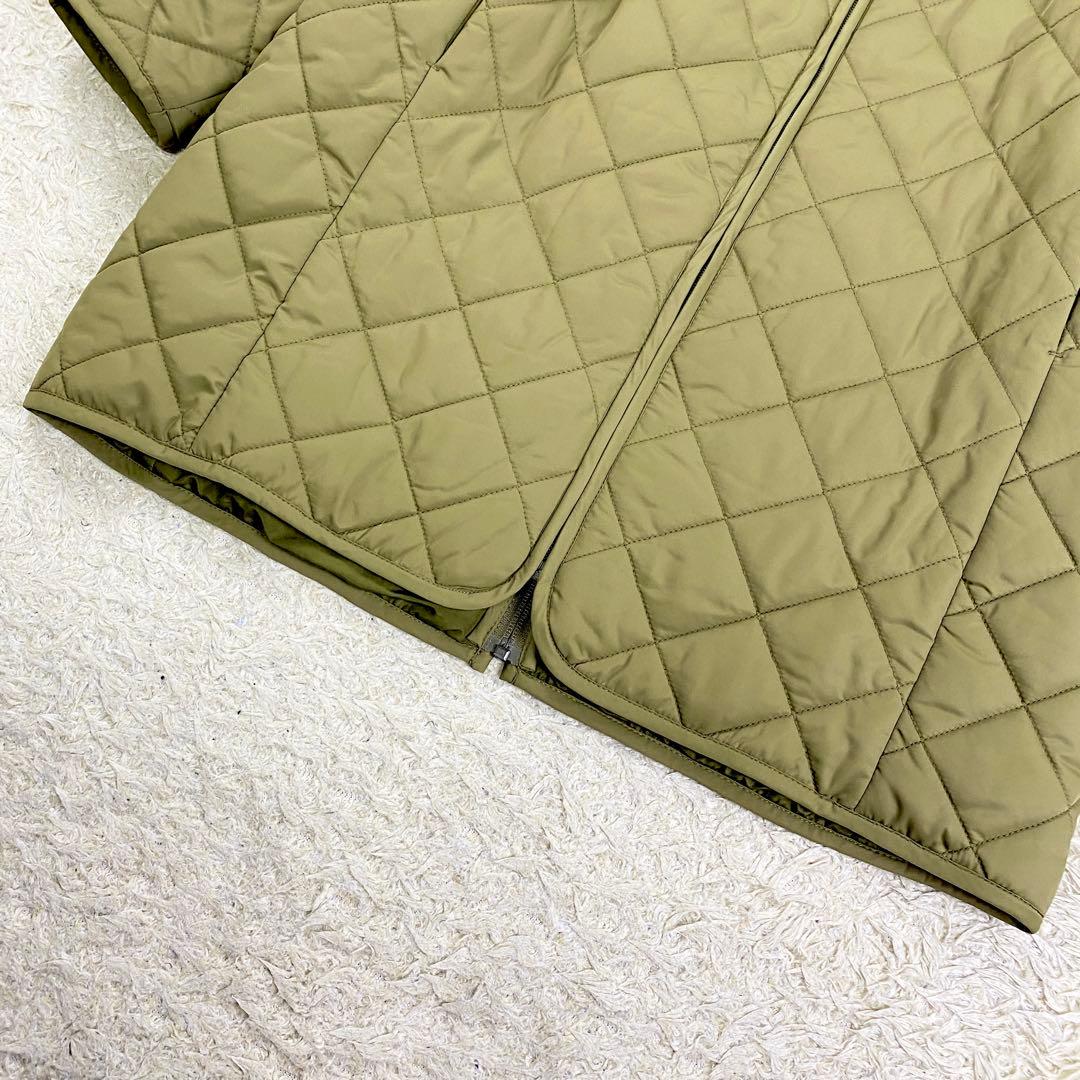 【極美品】スウィートマミー 3way ママコート キルティングコート L カーキ