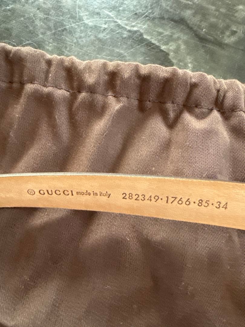 GUCCI ハーフホースビット バックル ベルト