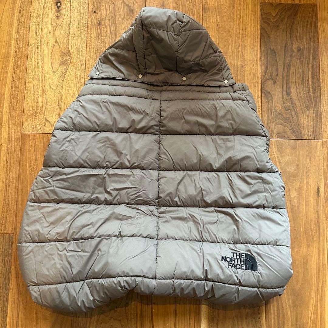 【美品】ノースフェイス ベビーシェルブランケット ウォルナット