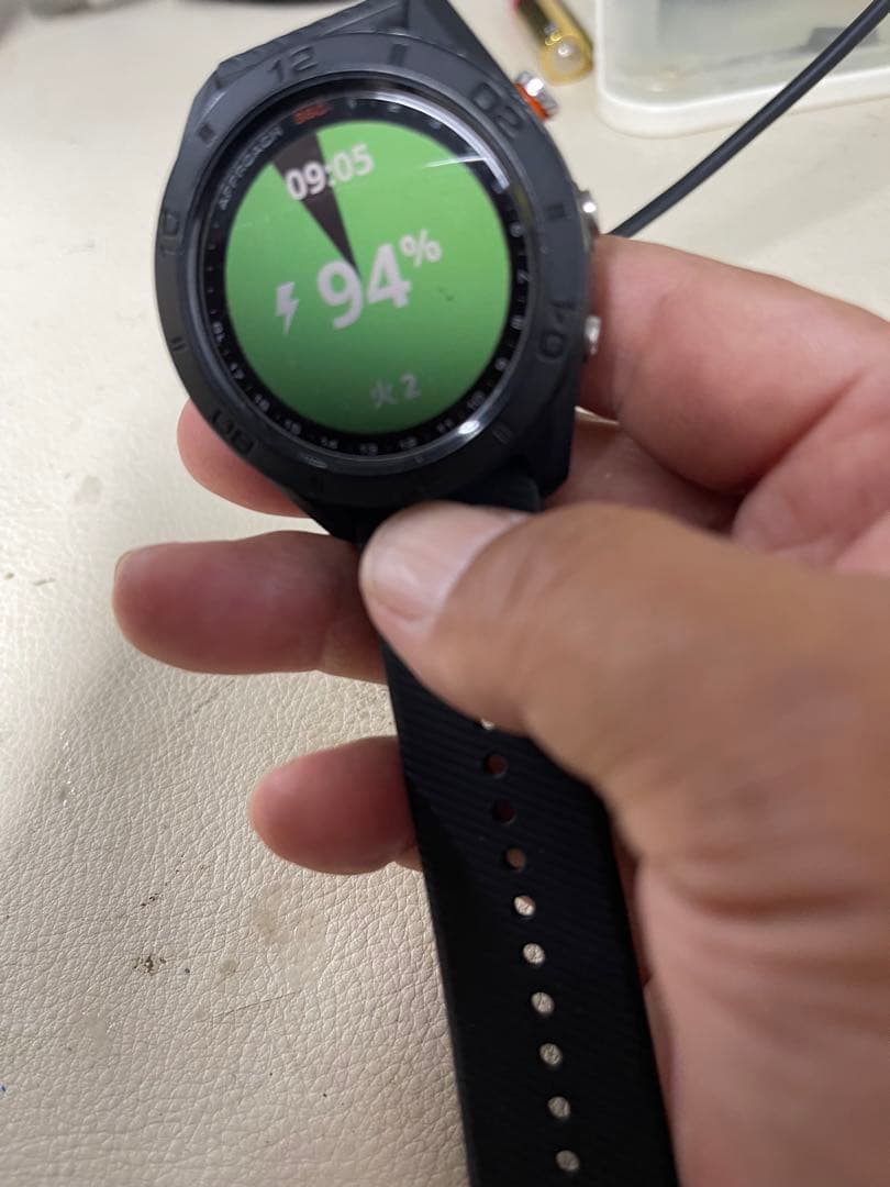 【美品】ガーミンアプローチS60 GPSゴルフ距離計&ウォッチ ブラック