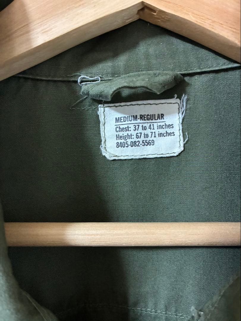 美品 60s Jungle Fatigue Jacket 3rd US.ARMY
