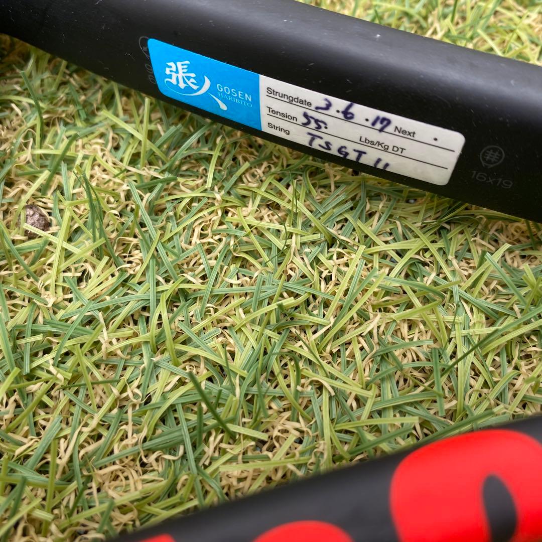 Wilson Pro Staff テニスラケット 赤黒　張人　TSGT 11