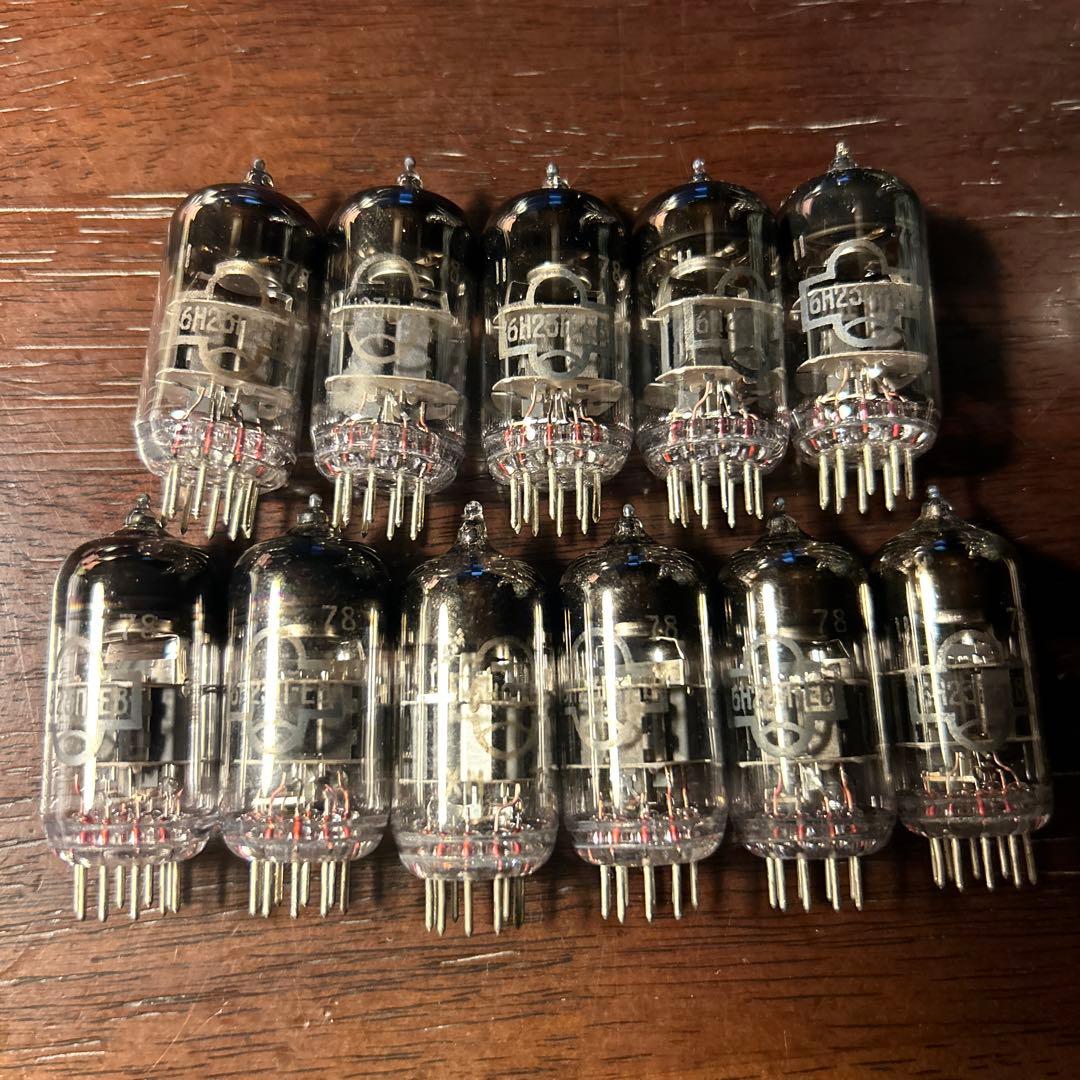 CAENAHO B CCCP 真空管 6H23N-EB 11本