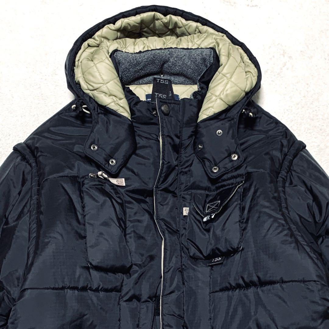 TRIPLE FIVE SOUL 中綿ダウンジャケット ドッキング 3way