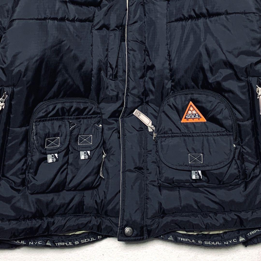 TRIPLE FIVE SOUL 中綿ダウンジャケット ドッキング 3way