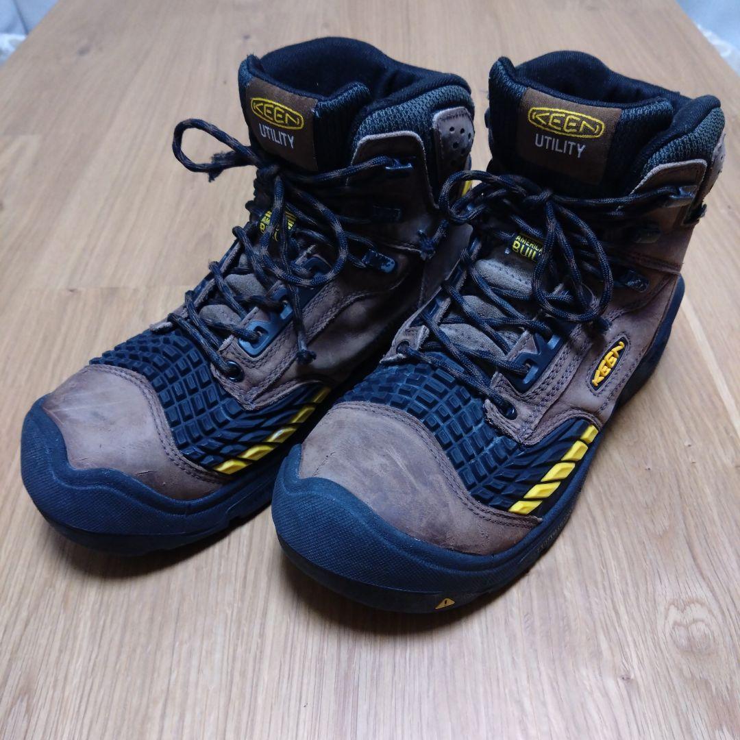 KEEN Utility 安全靴 ブラウン/ブラック