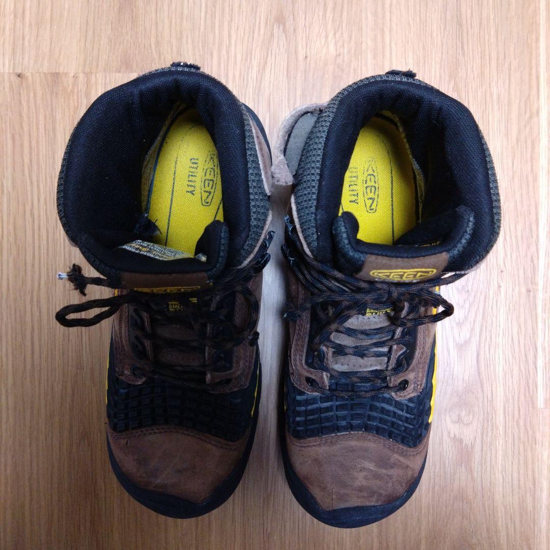 KEEN Utility 安全靴 ブラウン/ブラック