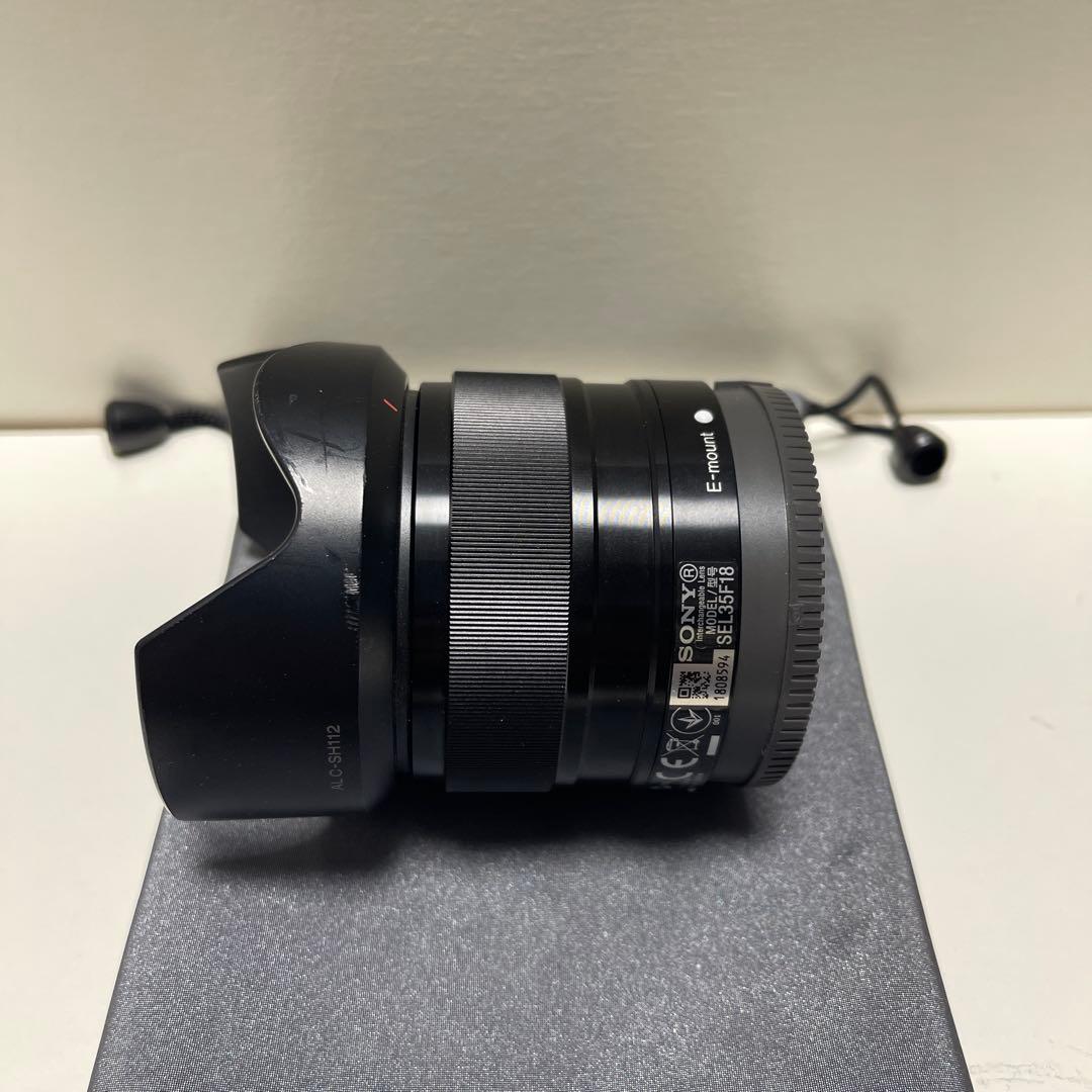 SEL35F18 レンズプロテクター付き