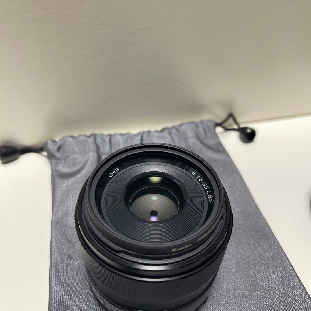 SEL35F18 レンズプロテクター付き