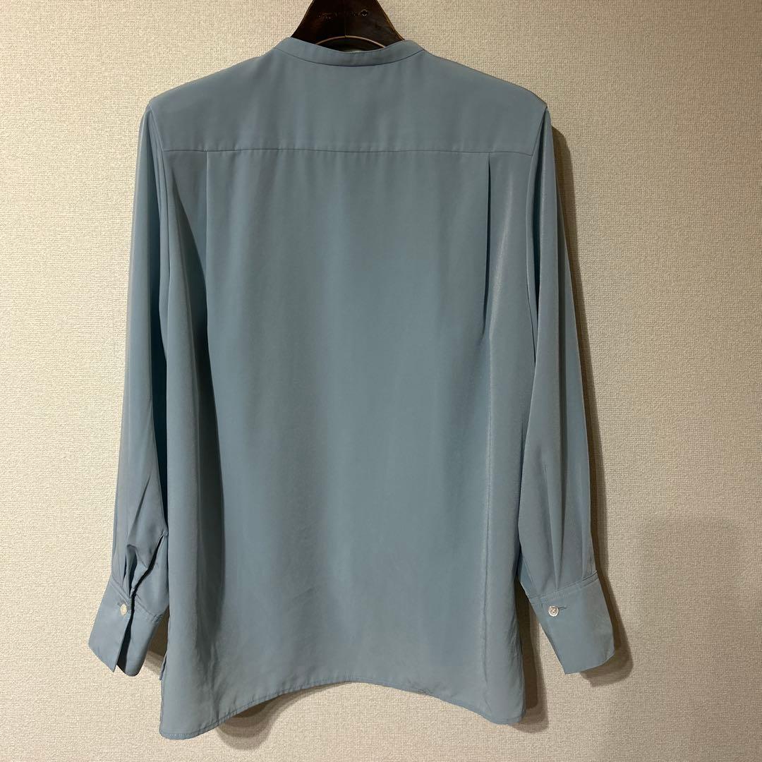 TOMORROWLAND ボールジィ♡クリアデシン ボウタイブラウス 水色