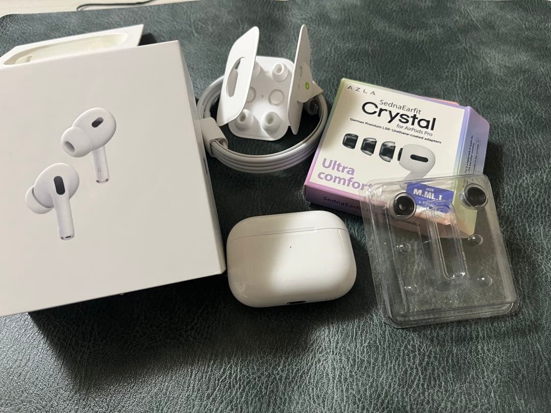 AirPods Pro 第2世代 ｜美品｜付属品完備・イヤーピース全未使用