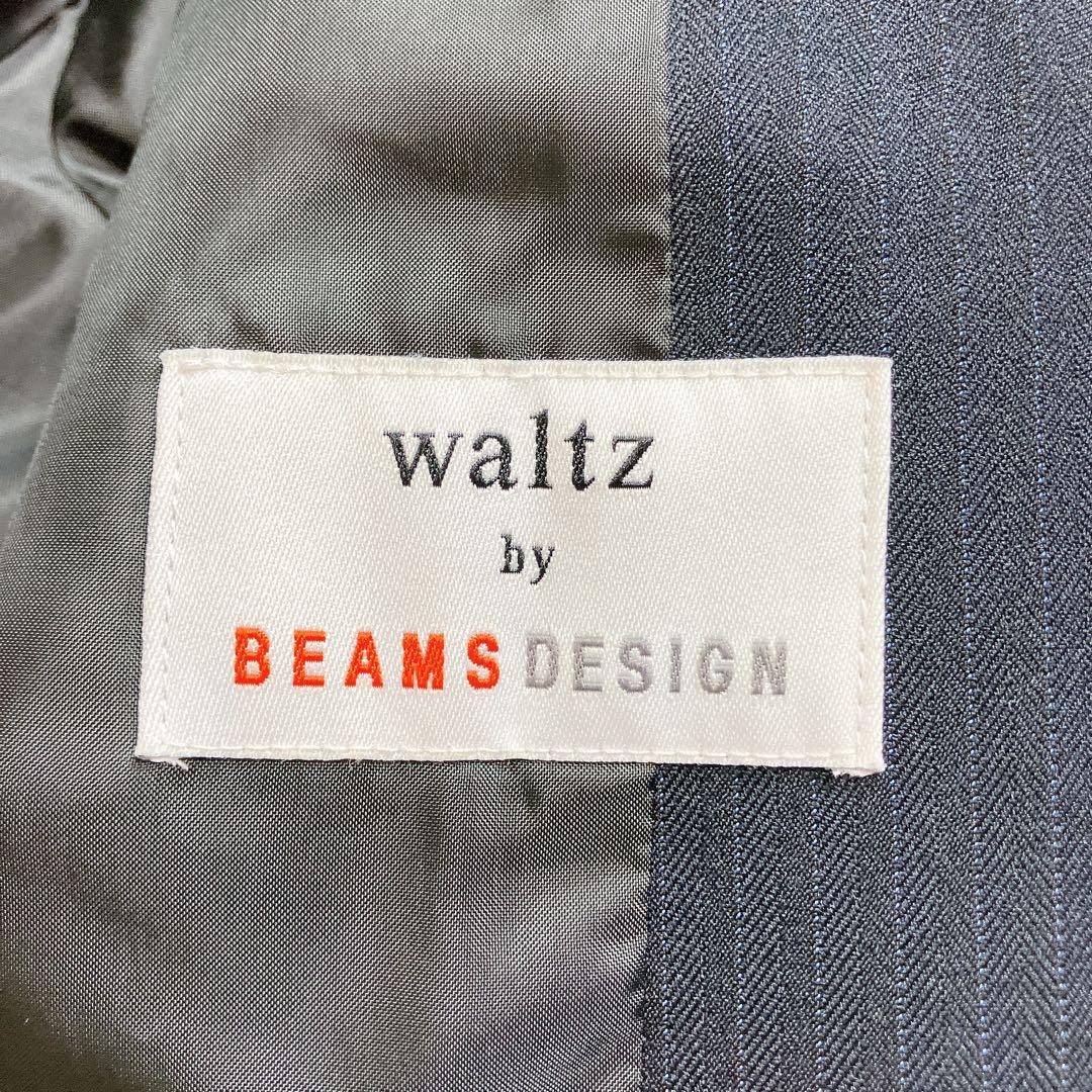 ビームス　男の子　フォーマル　セットアップ　紺色　ストライプ　110 5〜6才