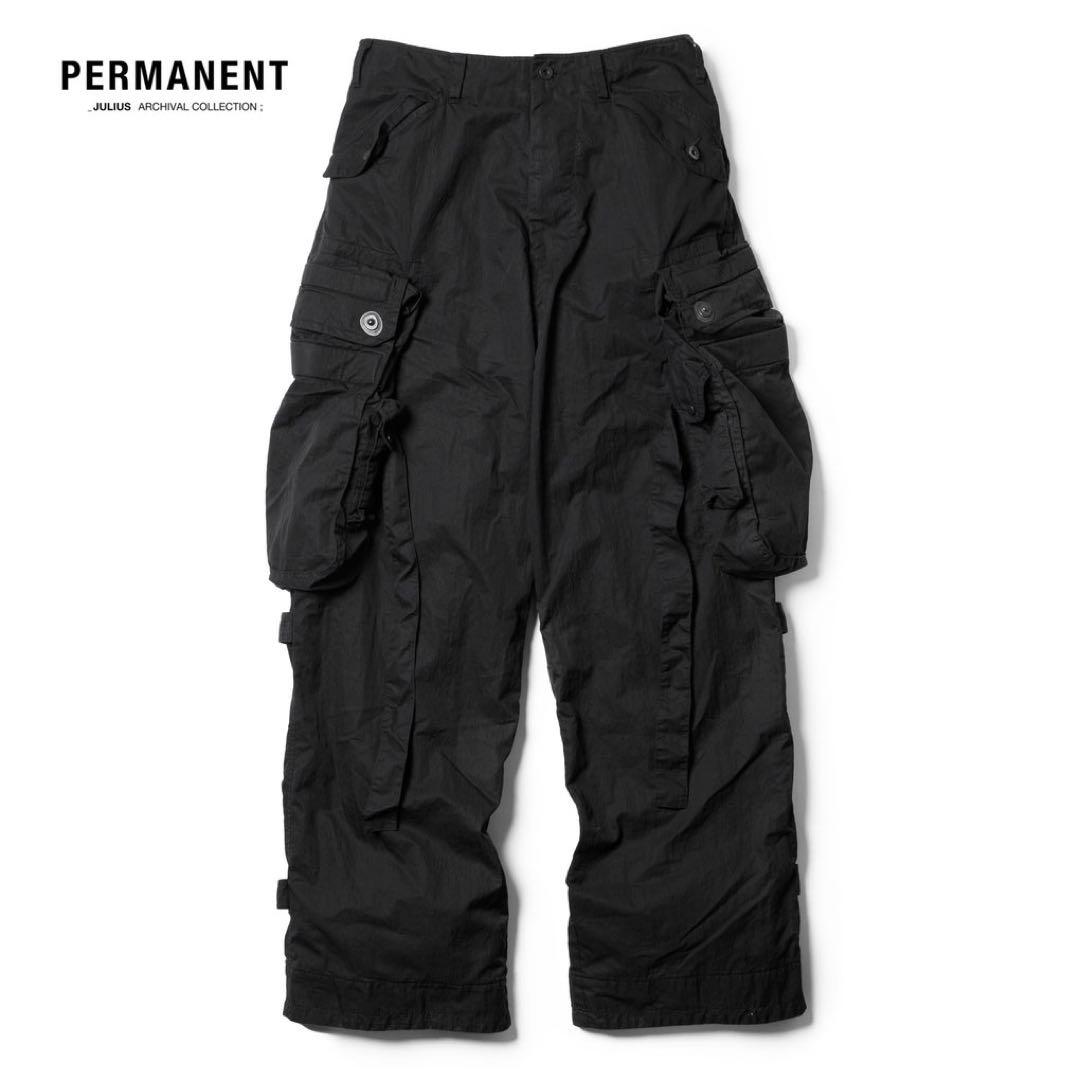 ユリウス ガスマスクカーゴ パーマネント julius drkshdw