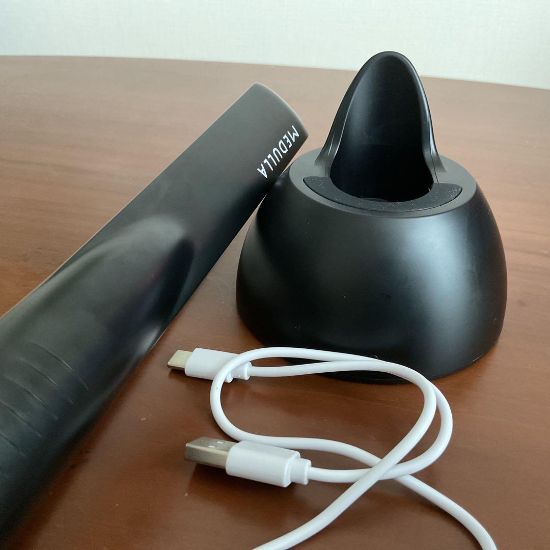 MEDULLIA ヘアアイロン ブラック USBケーブル付