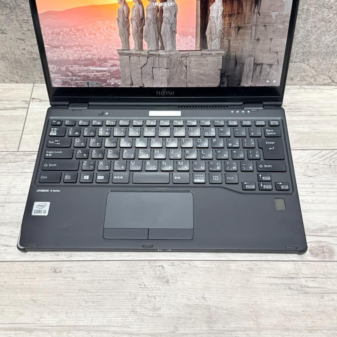 FUJITSU タッチパネル Win11 ノートパソコン 10世代i5 オフィス