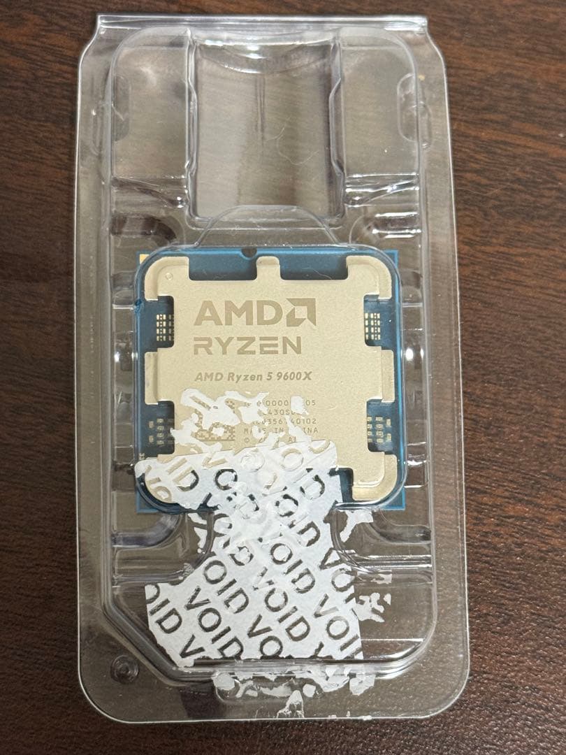 AMD Ryzen 5 9600X CPU バルク品