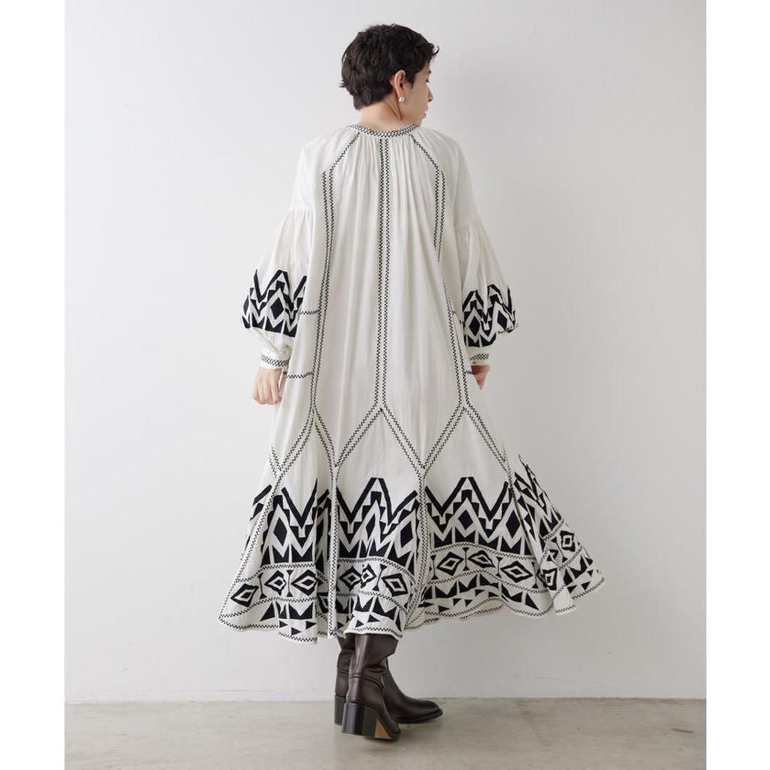 24A/W 完売 Whim Gazette エンブロイダリーワンピース