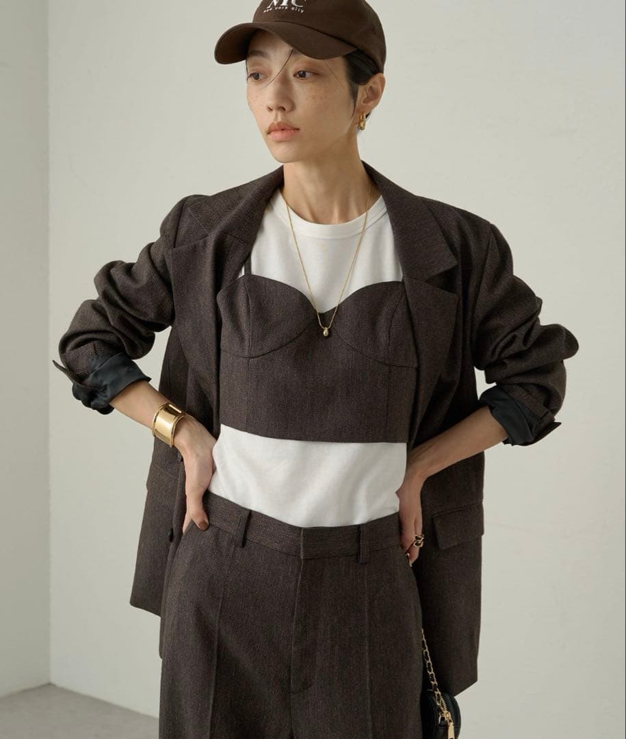 【♡hi♡お洋服中心】LOUNGEDRESS ダブルジャケット