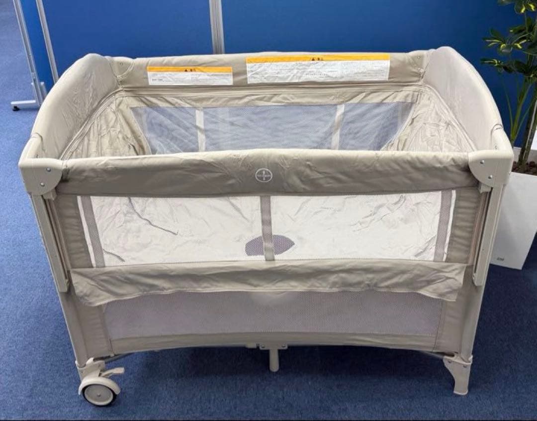 多機能ベビーベッド 折り畳み式プレイヤード 0114-0008b