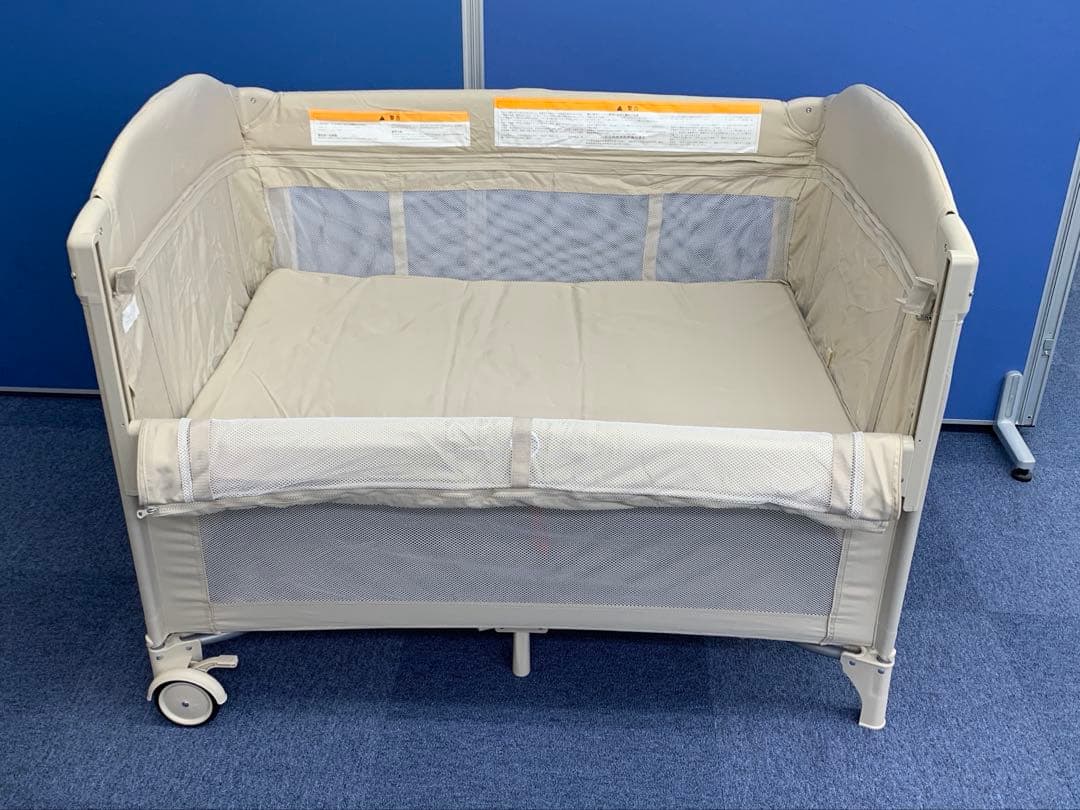 多機能ベビーベッド 折り畳み式プレイヤード 0114-0008b