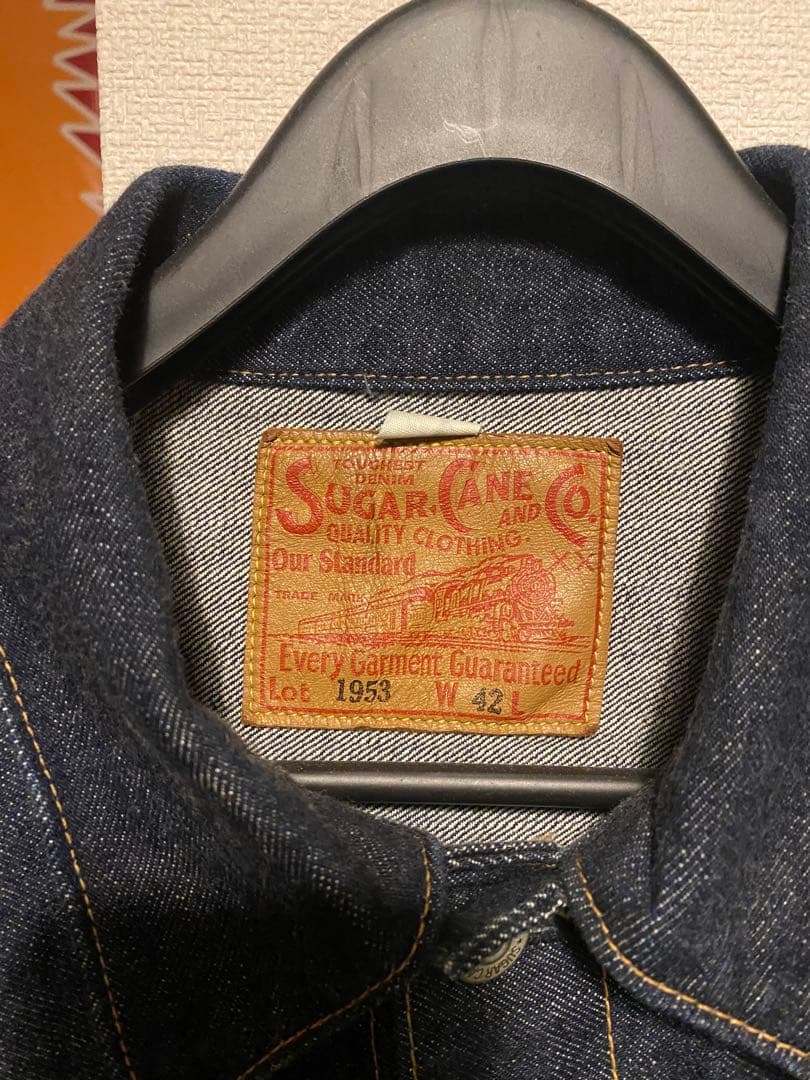 イ*ョ様 SUGAR CANE デニムジャケット Lot 1953 W 42