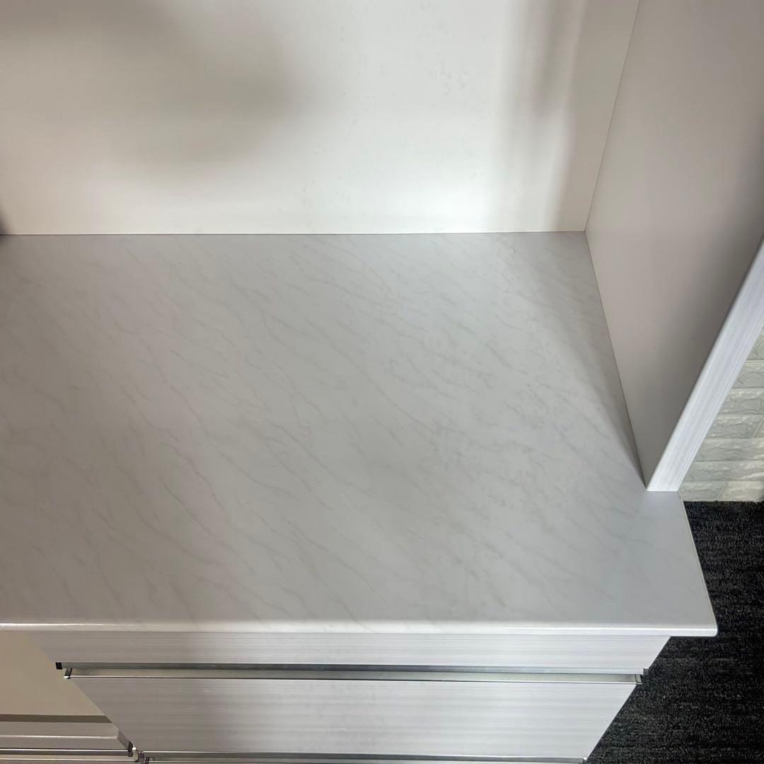 浅川木工 カップボード キッチンボード キッチン収納棚 幅90cm B058