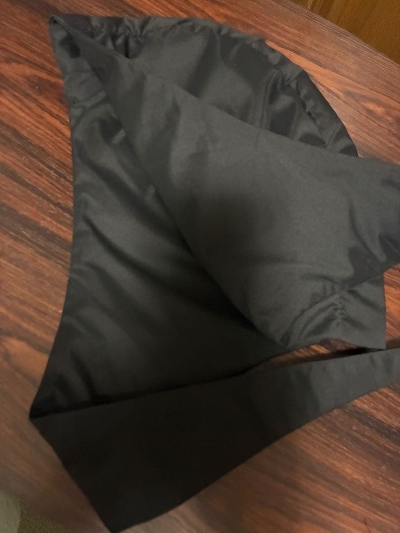 plage MY_puffer フード　ブラック