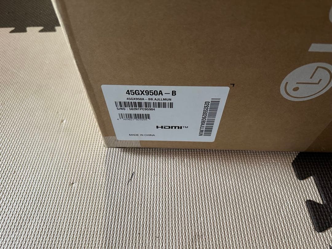 『Dolce0317 様』LG UltraGear OLED 44.5インチ