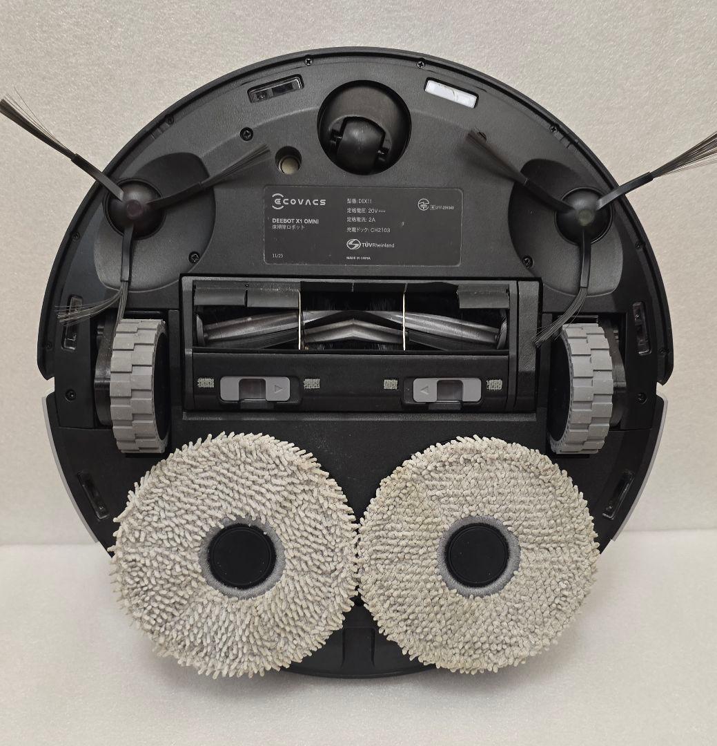 ECOVACS 全自動/オールインワンロボット掃除機 DEEBOT X1