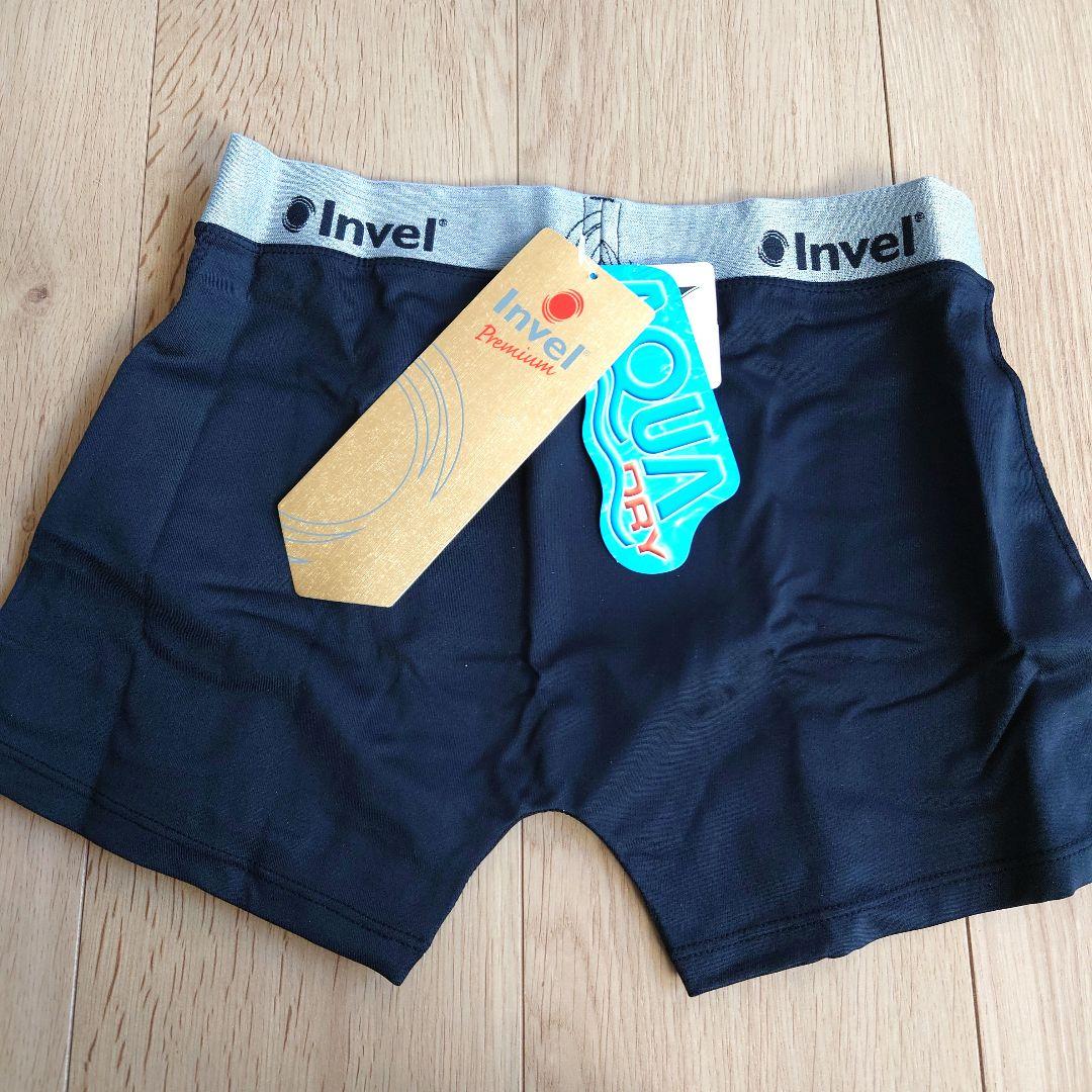 Invel プレミアムボクサーパンツ 7901 黒 G