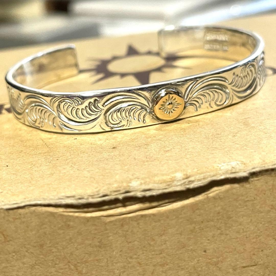 レディース　美品　超唐草　アリゾナフリーダム　バングル　ブレスレット