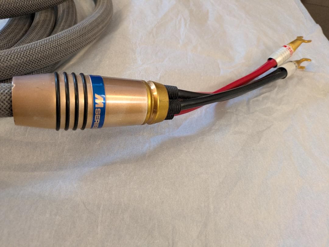 モンスターケーブル M2.4S バイワイヤ スピーカーケーブル　約３m　ペア