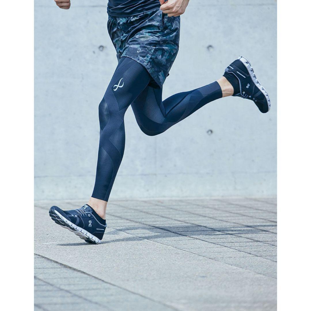 CW-X スポーツタイツ ブラック ランニング ロングパンツ 新品 M