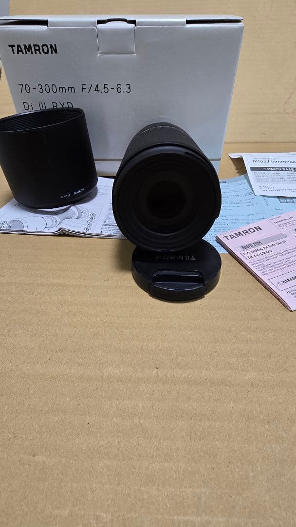 Ｚマウント用 タムロン70-300mm F/4.5-6.3 Di III 新品！